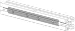 Spojna klada V8 M30 za aluminijaste profile