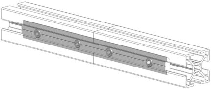 Spojna klada V8 M30 za aluminijaste profile